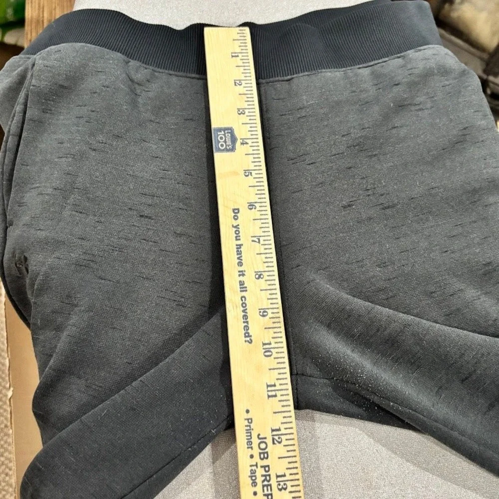Under Armour Sweatpants Mens Medium Gray Polyester ColdGear Loose Fleece Joggers